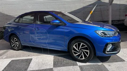 Volkswagen Virtus Comfortline usado (2023) color Azul precio $300,000