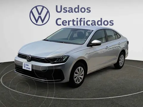 Volkswagen Virtus Trendline usado (2024) color Plata precio $310,900