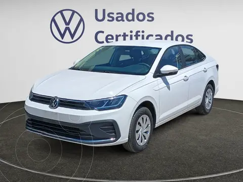 Volkswagen Virtus 1.6L Tiptronic usado (2023) color Blanco financiado en mensualidades(enganche $78,975 mensualidades desde $4,660)