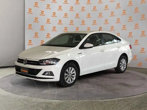 Volkswagen Virtus 1.6L usado (2022) color Blanco financiado en mensualidades(enganche $68,180 mensualidades desde $5,454)