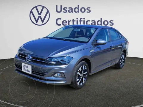 Volkswagen Virtus 1.6L usado (2022) color Gris financiado en mensualidades(enganche $65,645 mensualidades desde $5,022)