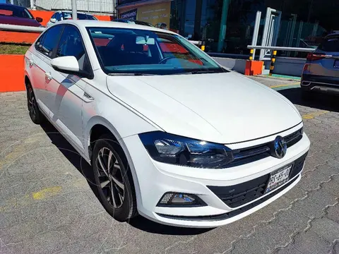 Volkswagen Virtus 1.6L usado (2022) color Blanco financiado en mensualidades(enganche $87,500 mensualidades desde $6,453)