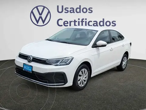 Volkswagen Virtus Trendline usado (2025) color Blanco financiado en mensualidades(enganche $76,545 mensualidades desde $5,856)