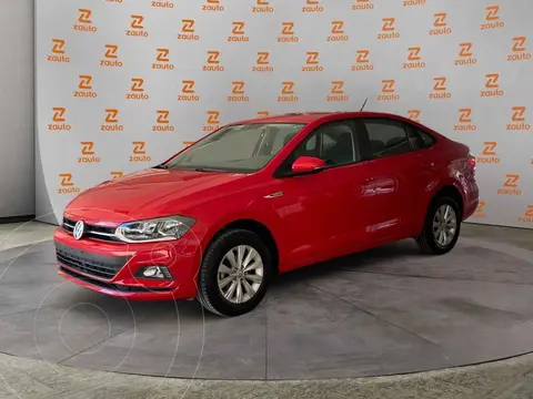 Volkswagen Virtus 1.6L usado (2022) color Rojo financiado en mensualidades(enganche $89,765 mensualidades desde $6,620)