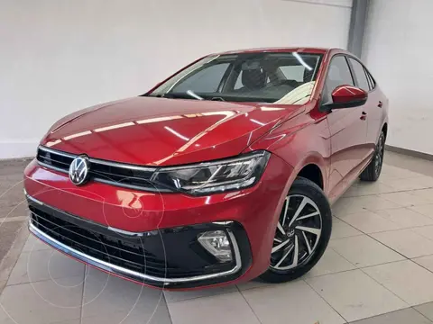 Volkswagen Virtus Comfortline usado (2023) color Rojo financiado en mensualidades(enganche $84,475 mensualidades desde $7,252)