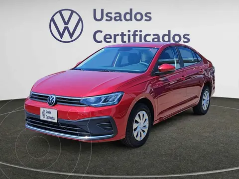 Volkswagen Virtus Comfortline usado (2024) color Rojo financiado en mensualidades(enganche $84,611 mensualidades desde $6,473)