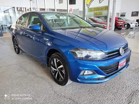 Volkswagen Virtus 1.6L usado (2021) color Azul Noche precio $314,000