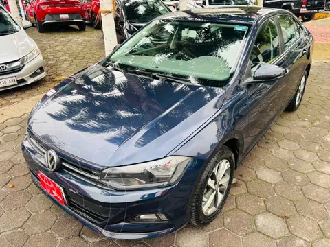 Volkswagen Virtus 1.6L Tiptronic usado (2020) color Azul financiado en mensualidades(enganche $58,319 mensualidades desde $5,180)
