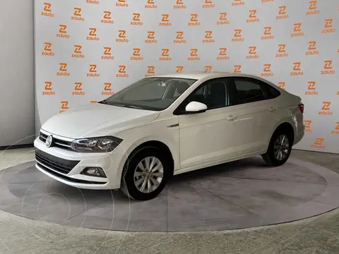 Volkswagen Virtus 1.6L usado (2022) color Blanco financiado en mensualidades(enganche $93,355 mensualidades desde $6,885)