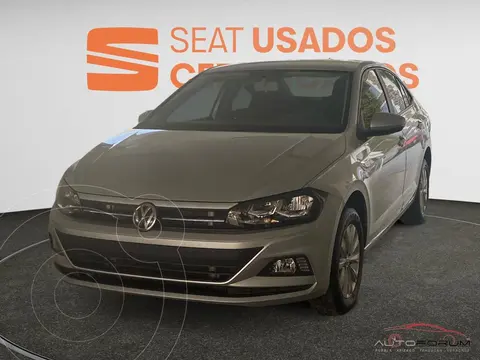 Volkswagen Virtus 1.6L usado (2022) color Plata financiado en mensualidades(enganche $77,500 mensualidades desde $5,716)