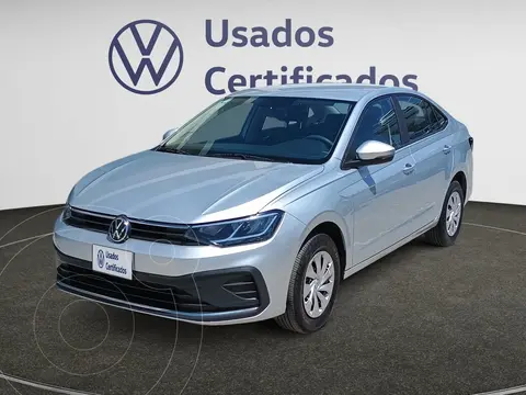 Volkswagen Virtus 1.6L Tiptronic usado (2023) color Plata precio $310,900