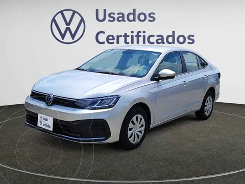 Volkswagen Virtus Trendline usado (2024) color Plata precio $315,900