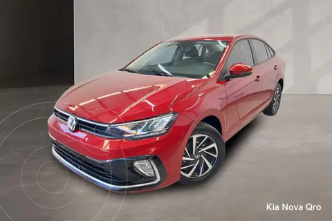 Volkswagen Virtus Comfortline usado (2023) color Rojo financiado en mensualidades(enganche $81,478 mensualidades desde $6,994)