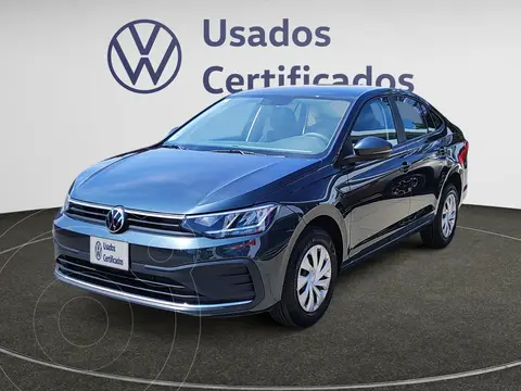 Volkswagen Virtus Trendline usado (2024) color Gris financiado en mensualidades(enganche $84,611 mensualidades desde $6,473)