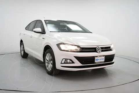 Volkswagen Virtus 1.6L usado (2020) color Blanco financiado en mensualidades(enganche $58,800 mensualidades desde $4,626)