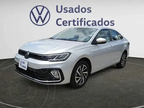 Volkswagen Virtus Comfortline usado (2025) color Plata financiado en mensualidades(enganche $95,620 mensualidades desde $7,315)