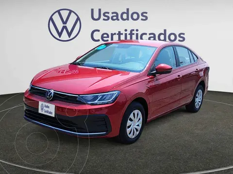 Volkswagen Virtus Trendline usado (2024) color Rojo precio $310,900