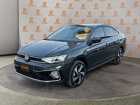 Volkswagen Virtus Highline usado (2024) color Gris financiado en mensualidades(enganche $82,500 mensualidades desde $9,917)