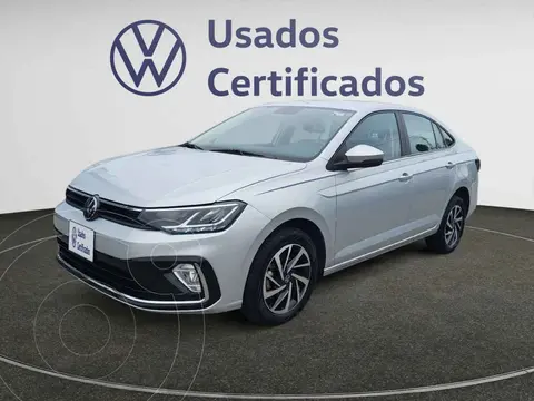 Volkswagen Virtus Comfortline usado (2024) color Plata financiado en mensualidades(enganche $88,808 mensualidades desde $6,794)