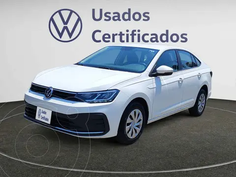 Volkswagen Virtus Trendline usado (2025) color Blanco financiado en mensualidades(enganche $79,815 mensualidades desde $6,106)