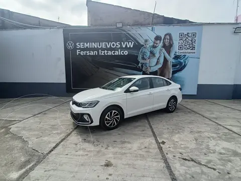 Volkswagen Virtus Comfortline usado (2024) color Blanco Candy financiado en mensualidades(enganche $36,789 mensualidades desde $9,472)