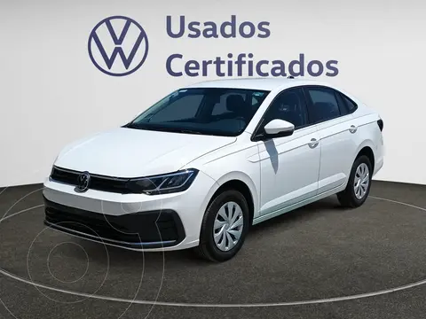 Volkswagen Virtus 1.6L Tiptronic usado (2023) color Blanco financiado en mensualidades(enganche $80,225 mensualidades desde $4,733)