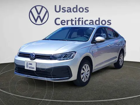 Volkswagen Virtus Trendline usado (2024) color Blanco financiado en mensualidades(enganche $79,270 mensualidades desde $6,064)