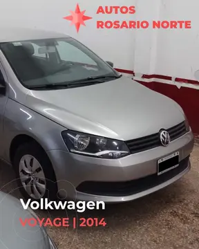 Volkswagen Voyage 1.6 Comfortline usado (2014) color Plata Egipto financiado en cuotas(anticipo $7.500.000)