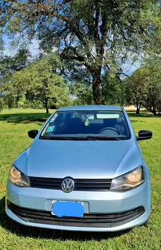 Volkswagen Voyage 1.6 Highline usado (2016) color Celeste precio $12.500.000