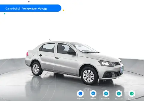 Volkswagen Voyage Trendline usado (2018) color Plata precio $45.000.000