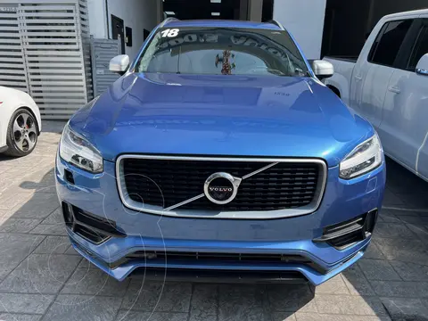 Volvo XC90 T6 R Design AWD usado (2018) color Azul Electrico precio $599,900