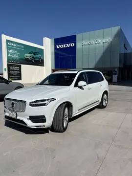 Volvo XC90 T6 Momentum AWD 5 Pas. usado (2019) color Blanco financiado en mensualidades(enganche $170,000 mensualidades desde $14,600)