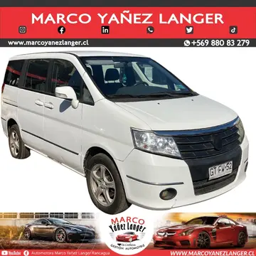 ZNA Succe 1.6L 7pas usado (2014) color Blanco precio $5.390.000