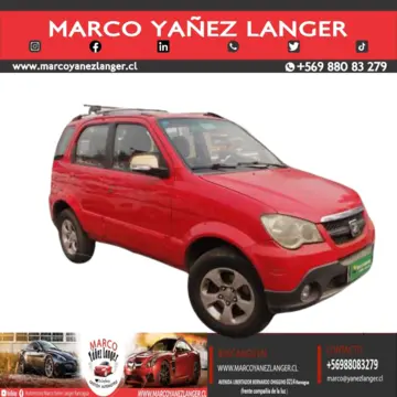 Zotye Hunter 1.3L usado (2011) color Rojo precio $3.790.000